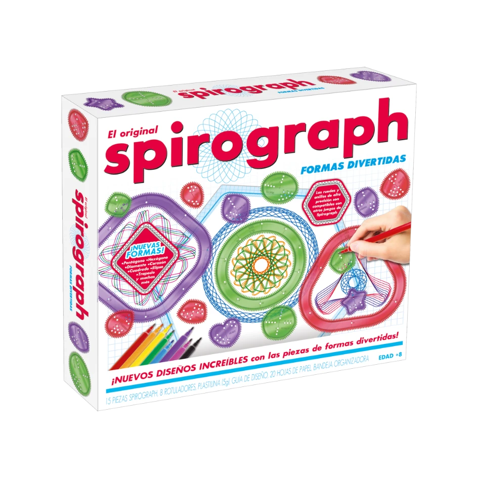 spirograph formas divertidas