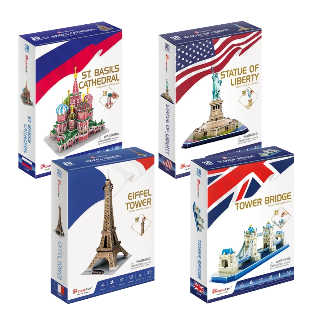 Surtido Puzzles Monumentos