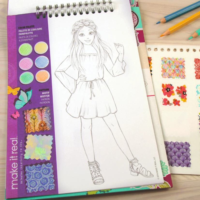 CUADERNO DISENO FLORAL