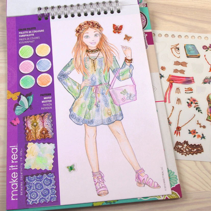 CUADERNO DISENO FLORAL
