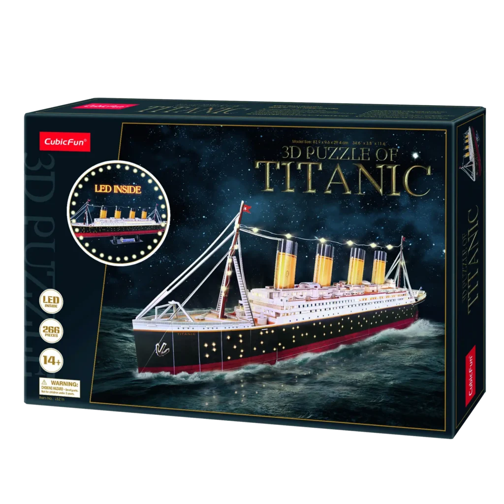 Titanic con LED