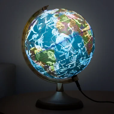 Earth Globe day and night