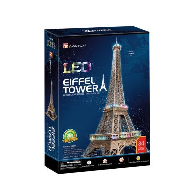 Nigth Edition: Puzzle Torre Eiffel LED