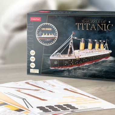 Titanic con LED