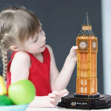 Nigth Edition: Puzzle Big Ben LED