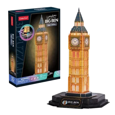 Nigth Edition: Puzzle Big Ben LED